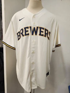 Nike MLB Milwaukee Brewers Heimtrikot weiß - Bild 1 von 2