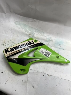 Front Left Side Cover Engine Shroud 2003 Kawasaki KX250 KX 250 03 49089-1150-6W - Image 1 of 4