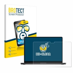 Ochraniacz ekranu do Apple MacBook Pro 16" 2023 M3 przezroczysta folia ochronna - Zdjęcie 1 z 8