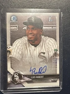 Bowman Chrome 1st Prospect Auto 2018 Luis Robert #CPA-LR automático - Imagen 1 de 2