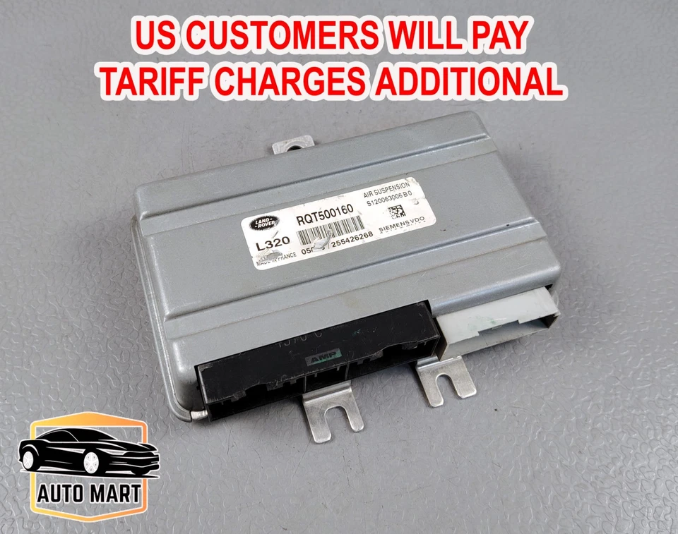 2006 2009 LAND Rover RANGE Rover Sport Air suspension Controler module RQT500160 - Image 1 of 4