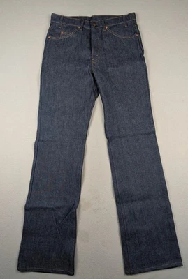 Levi's 517 загрузки вырез джинсы мужские 33 x 34 темно камень стирка оранжевый вкладка США новый без ЯРЛЫКОВ 1989 - Изображение 1 из 4