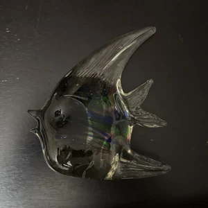 Handblown Dynasty Gallery Vinci Art Glass Angel Fish - Picture 1 of 6