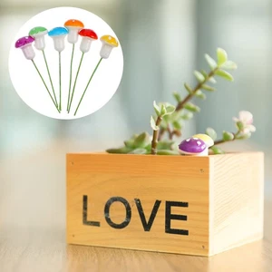 100pcs Artificial Mini Mushroom Garden Micro Landscape Potted Plant Decorations - Picture 1 of 12