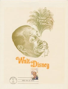 #1355 Walt Disney Marg cachet First Day cover Scarce 8.5X11 - Picture 1 of 1