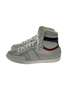 SAINT LAURENT HIGH TOP SNEAKER 40 White LEATHER 580433 Used - Picture 1 of 5