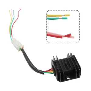 Rectificador Regulador de Voltaje 4 Hilos para Moto Scooter ATV CG125-250CC GY6 - Imagen 1 de 12