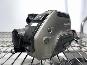 JVC Compact VHS GR-AX10U Handheld Camcorder Video Camera For Parts Untested - Picture 1 of 9