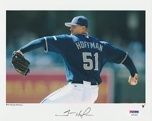 TREVOR HOFFMAN SIGNED AUTO'D 8X10 PHOTO PSA/DNA SAN DIEGO PADRES BREWERS A - Picture 1 of 1
