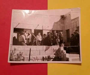 RARA FOTO D'EPOCA IN BIANCO E NERO ANNI '30-40 "AEROPORTO GIORDANO - VIE AEREE ARABE" - Foto 1 di 1