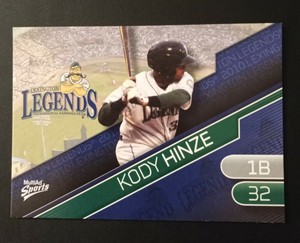 2010 MultiAd Lexington Legends Kody Hinze #15