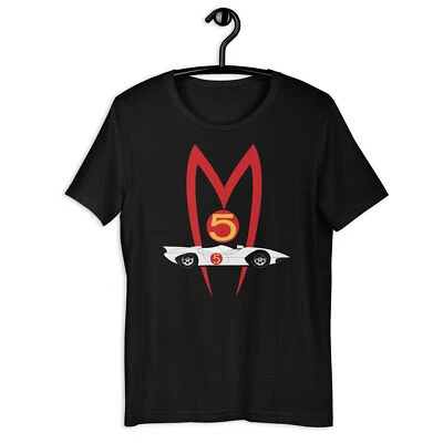 Camiseta unisex Mach 5 Speed Racer-Inspired Logo S-5XL Foto 1 de 4