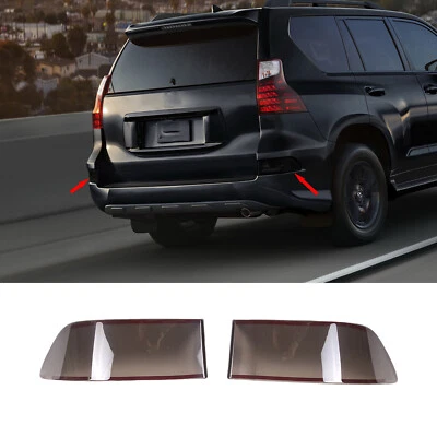 Smoked Backup Light Cover Rear Bump Light Blackout Len Fits Lexus GX460 2014-23 - Image 1 of 4