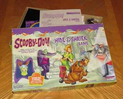 Scooby Doo! Hide & Shriek Game - Vintage 2003 Pressman - Complete & Nice - Image 1 of 4