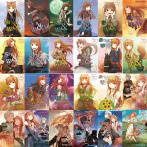 Spice and Wolf Light Novel Series English Version By Isuna Hasekura Vol.1-24-DHL - Picture 1 of 4