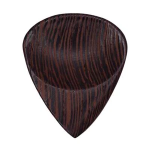 Wenge Holz Gitarrenplektrum - 3,0 mm - 351 Nutenform - handgefertigt exotisches Plektrum - Bild 1 von 1