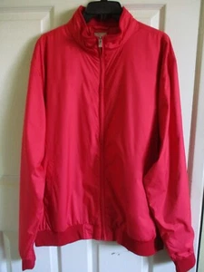 SZ XL Peter Millar RED Zip Jacket NWT $198 - Picture 1 of 3