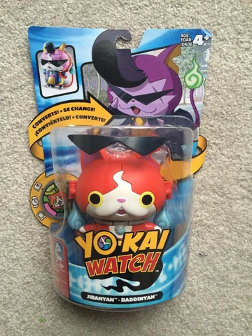 JIBANYAN YO-KAI WATCH BADDINYAN Converting Action Figure - NEW Cover
