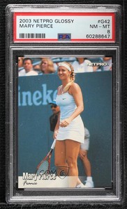 2003 NetPro Glossy /5000 Mary Pierce #G-42 PSA 8