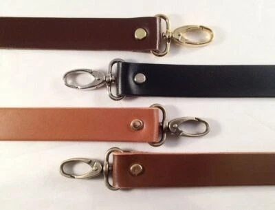 1" Cowhide Leather Cross Body or Shoulder Purse Bag Replacement Strap 8 lengths - Image 1 of 4
