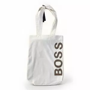HUGO BOSS REPURPOSE TOTE BAG 50481173 White/Beige - Picture 1 of 10