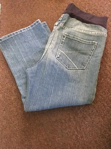 Mimi Umstands Caprihose Gr. M wenig getragen super Zustand weiche Jeans - Bild 1 von 4