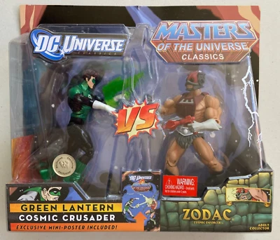 DC Universe Masters of the Universe Classics Green Lantern vs Zodac Figure 2PK - Image 1 of 4