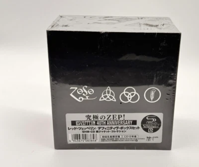 Led Zeppelin 40th Anniversary Definitive Collection Mini-LP CDs Box japan Sealed - Bild 1 von 4