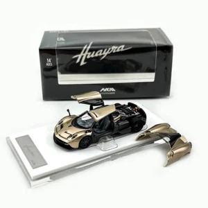 HKM 1/64 Scale Pagani Huayra Coupe Gold Diecast Car Model Toy Gift NIB - Picture 1 of 7