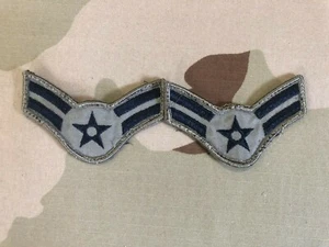 Par de aviador de primera clase de primera clase de la Fuerza Aérea de los Estados Unidos tamaño grande - Imagen 1 de 2