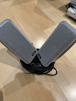 "Labtec Spin-85 Desktop Speakers - Model M/N: S0188A - Vintage, Tested, Working" - Image 1 of 2