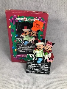 Vintage Rare Disney Yes’ The Night Before Christmas Limited Edition Ornament - Picture 1 of 5