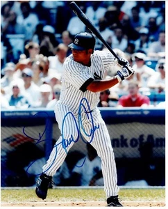 Bobby Abreu New York Yankees 8 x 10 Autograph Photo - Picture 1 of 2