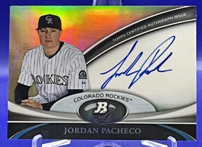 Bowman Platinum Prospect 2011 automático Jordan Pacheco #BPA-JPA automático Foto 1 de 2