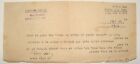 Seconde Guerre mondiale 1946 Judaica armée britannique brigade juive rabbin lettre hébraïque nourriture casher 