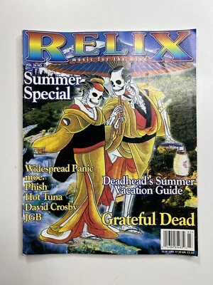 Relix Music Magazine Vol 24 No 3 June 1997 Grateful Dead Phish WSP moe. JGB - Image 1 of 4