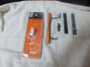 Manija de puerta de patio con bloqueo PLPCI roble negro C1032 - Imagen 1 de 9