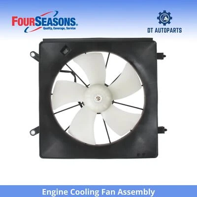 For 2003-2011 Honda Element Engine Cooling Fan Assembly 4 Seasons 2004 2005 2006 - Image 1 of 4
