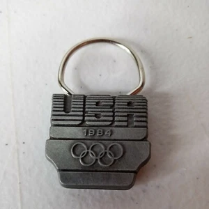 Vintage 1984 Los Angeles California Olympics Schlüsselanhänger Schlüsselanhängsel Neuheit - Bild 1 von 6