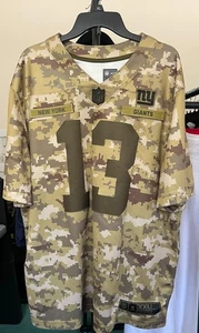 Camiseta deportiva para hombre XXL de los New York Giants Odell Beckham Jr Nike camuflada Salute to Service - Imagen 1 de 17
