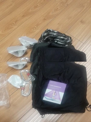 aum active Aerial Yoga Hammock 5.5 Yards - Durable Aerial Silk with Extension... - Image 1 of 4