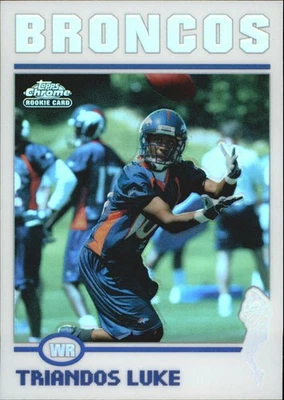 2004 Topps Chrome Refractors #224 Triandos Luke - FB - Image 1 of 2