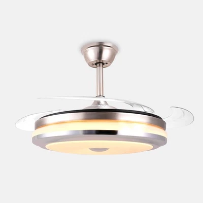 Ventilador de techo invisible de 47 pulgadas con control remoto retráctil Foto 1 de 4