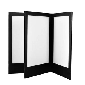 Wiederaufladbares LED-Licht-Menübuch, PU-Leder, Displaybuch, Nachtclub, Res5269 - Afbeelding 1 van 6