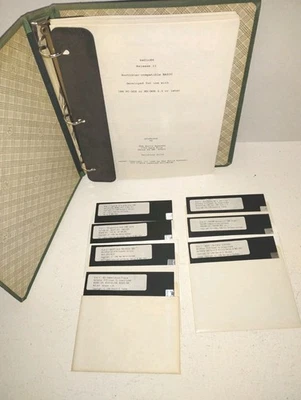 BASIC86 Release II Binder + 7 Disks – NorthStar / CP/M / IBM PC-DOS Set - Image 1 of 3