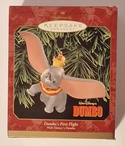 Ornamenti Hallmark Keepsake 1999 "Il primo volo di Dumbo" - Foto 1 di 3