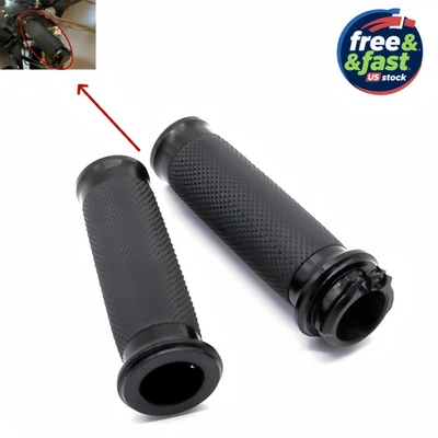 For Harley Davidson Sportster Dyna Softail Touring 96-17 1" Handlebar Grips - Изображение 1 из 4