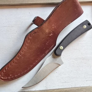 CUCHILLO SCHRADE 152OT OLD TIMER SHARPFINGER HOJA FIJA HOJA Y FUNDA 3.5" - Imagen 1 de 8