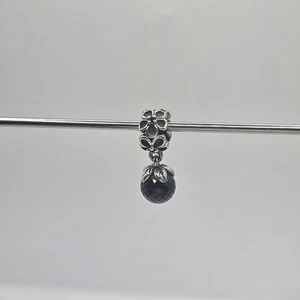 Original Pandora Schwarzer Spinell Garten Odyssee Dangle Charm ALE 925 790858SPB - Bild 1 von 3