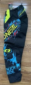 Pantalones de villano O'Neal Element - Motocross moto todoterreno ATV talla para hombre 30 NUEVO - Imagen 1 de 4